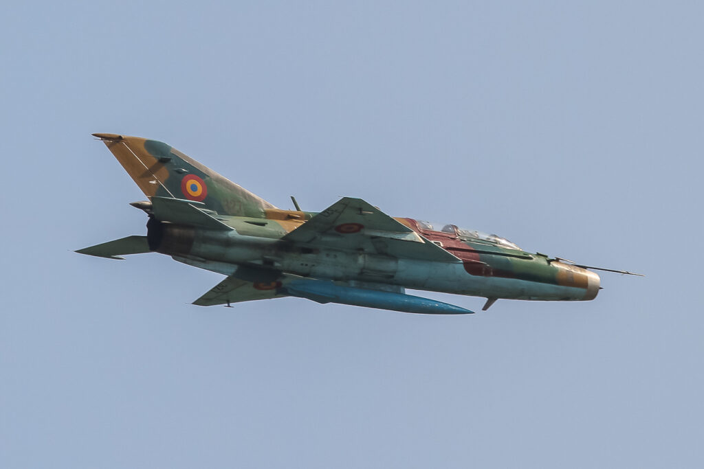 Mikoyan-Gurevich MiG-21MF Romania Air Force