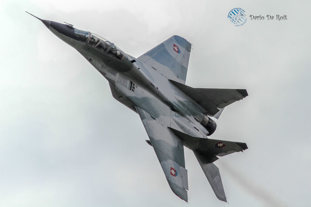 Mikoyan-Gurevich MiG-29UB &quot;Fulcrum B&quot; Slovakia - Air Force