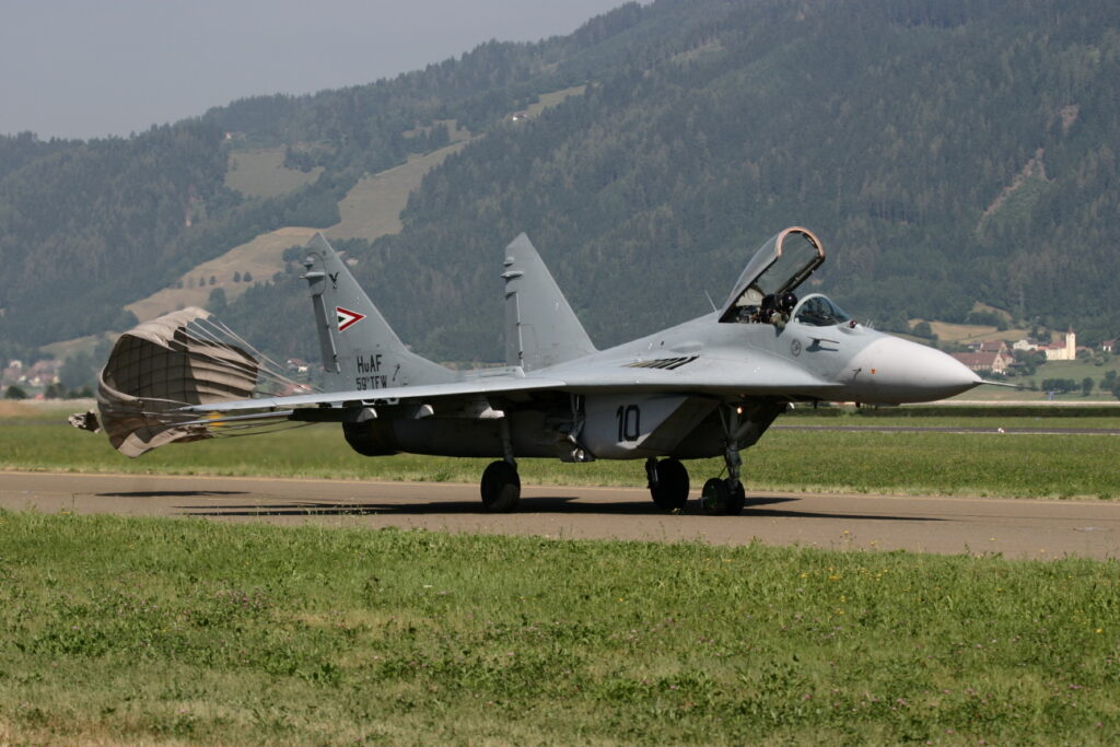 Mikoyan-Gurevich MiG-29B Fulcrum A Hungary - Air Force