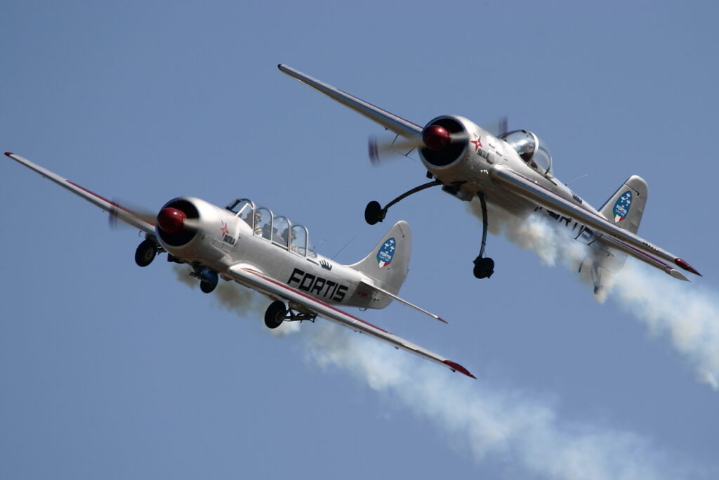 Yakovlev Yak-50/52 &quot; Pattuglia Yak Italia Private