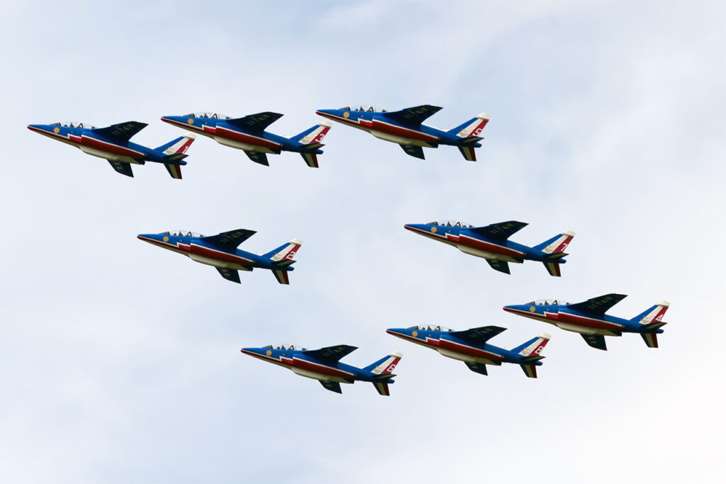 Dassault-Breguet-Dornier Alpha Jet E &quot;Patrouille de France&quot; France - Air Force