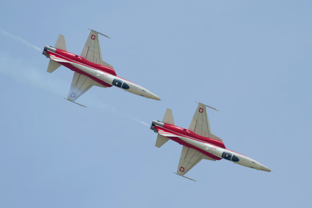 Northrop F-5E Tiger II &quot;Patrouille de Suisse&quot;  Switzerland - Air Force