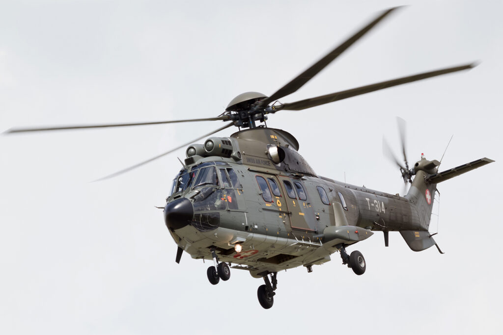 Aérospatiale AS 332M1 &quot;Super Puma&quot; Switzerland - Air Force