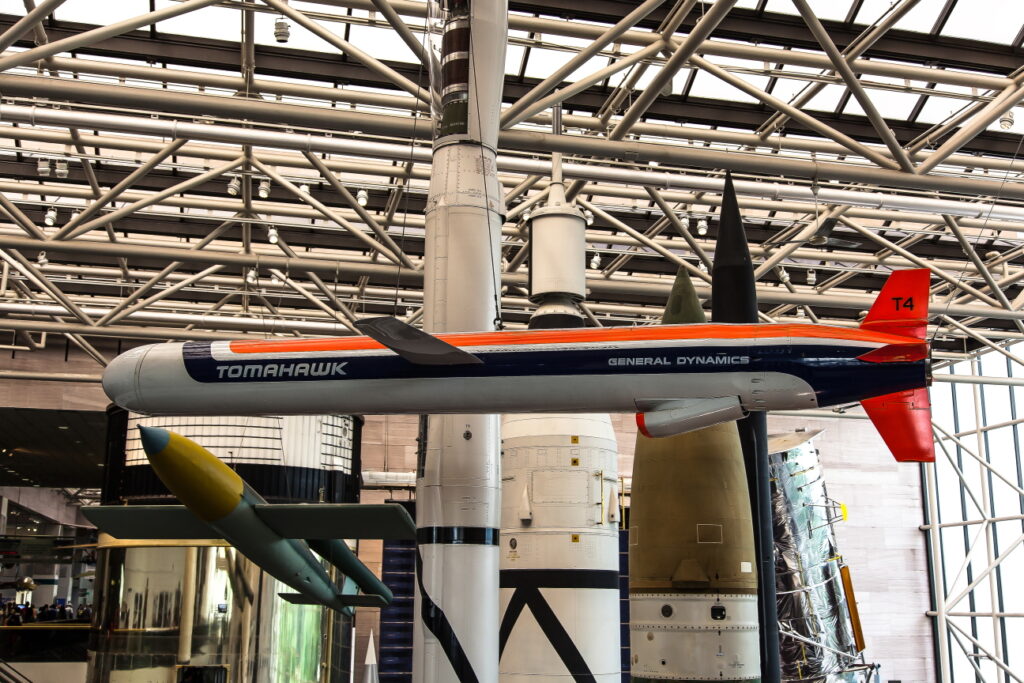 Tomahawk Cruise Missile flight test version