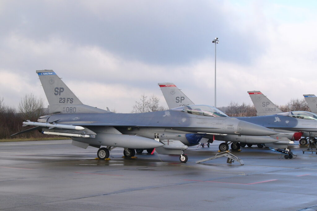 General Dynamics F-16Cj Block 50 B &quot;Fighting Falcon&quot; 22nd Fighter Squadron     United States - US Air Force (USAF)