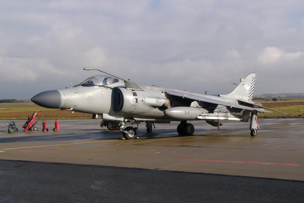 Hawker Siddeley Sea Harrier F/A.2 RN/801 Squadron United Kingdom - Royal Navy