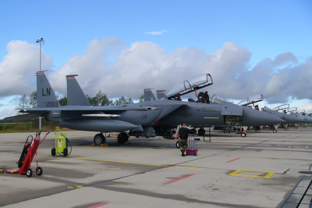 McDonnell Douglas F-15E Strike Eagle 48th FW/494th FS  United States - US Air Force (USAF)