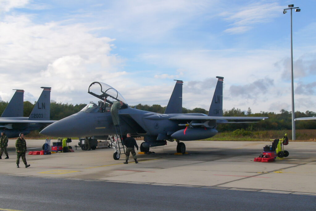 McDonnell Douglas F-15E Strike Eagle 48th FW/494th FS  United States - US Air Force (USAF)
