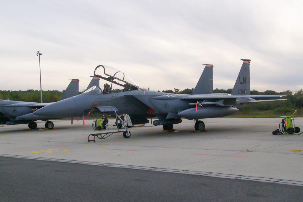 McDonnell Douglas F-15E Strike Eagle 48th FW/494th FS  United States - US Air Force (USAF)