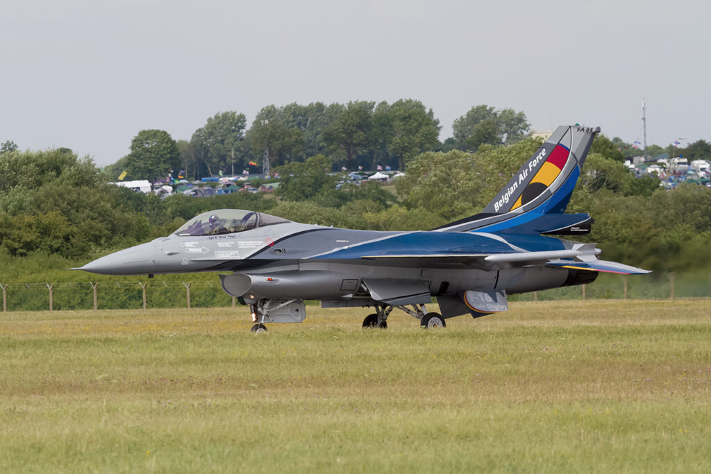 General Dynamics F-16AM Fighting Falcon  Belgium - Air Force