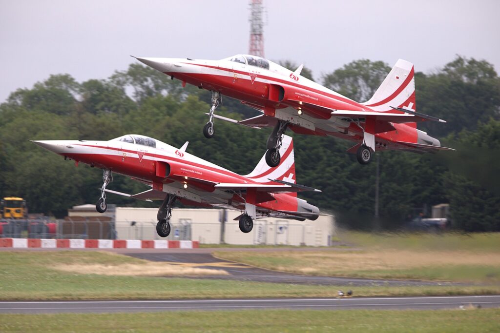 Northrop F-5E Tiger II &quot;Patrouille de Suisse&quot;  Switzerland - Air Force