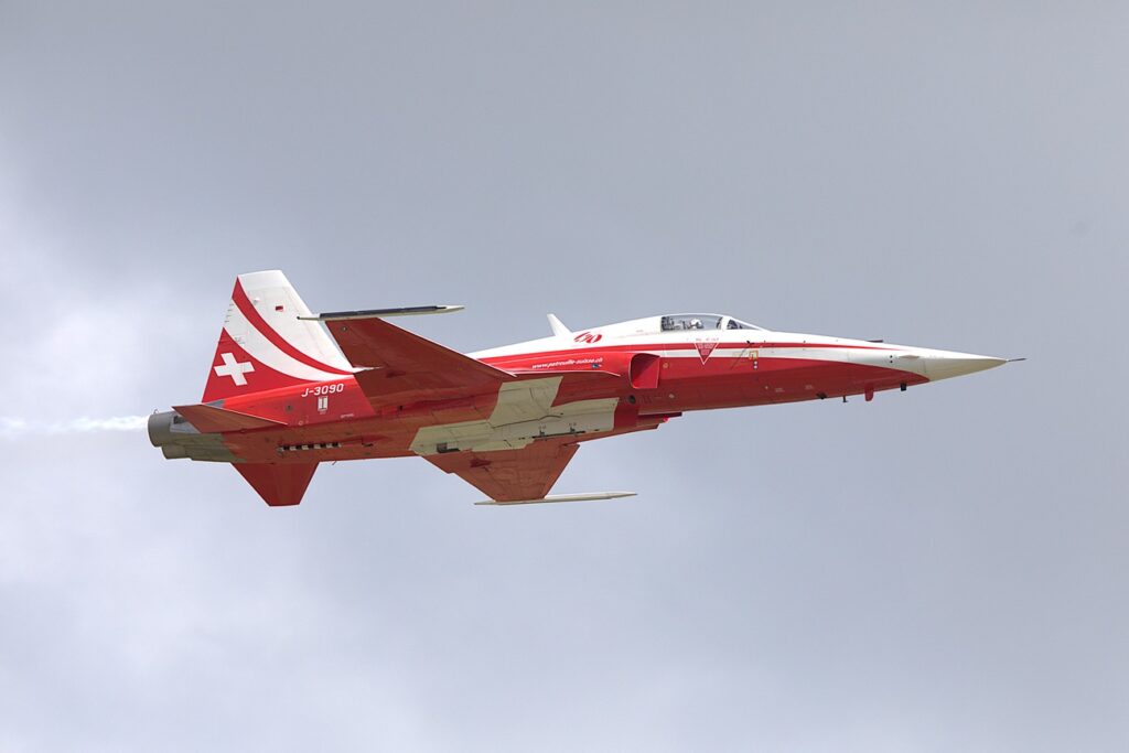 Northrop F-5E Tiger II &quot;Patrouille de Suisse&quot;  Switzerland - Air Force