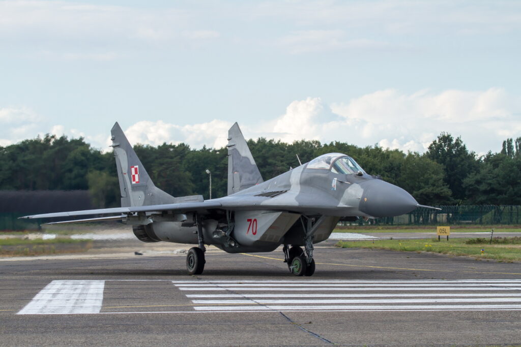 Mikoyan-Gurevich MiG-29A &quot;Fulcrum A&quot;  Poland - Air Force