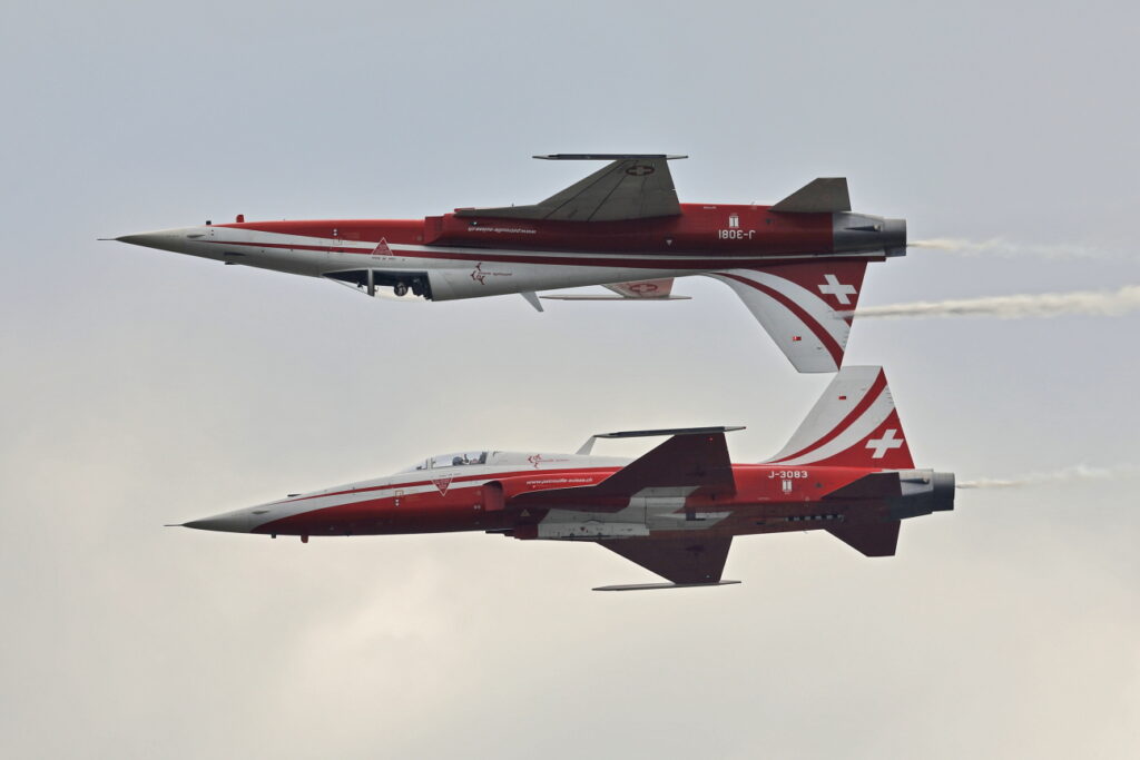 Northrop F-5E Tiger II &quot; Patrouille Suisse&quot; Switzerland - Air Force