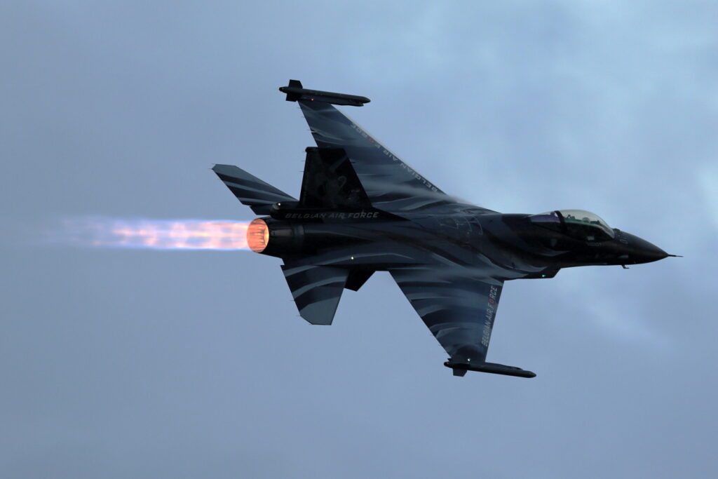 General Dynamics F-16AM “Dark Falcon”  Belgium - Air Force