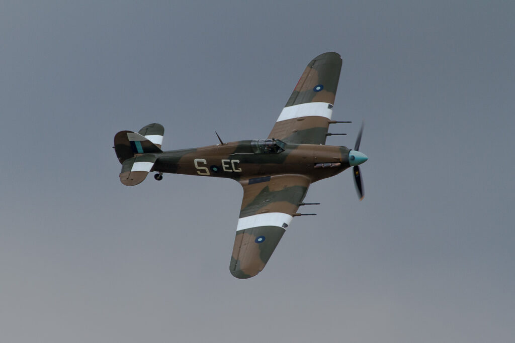 Hurricane Mk IIc Battle of Britain Memorial Flight.