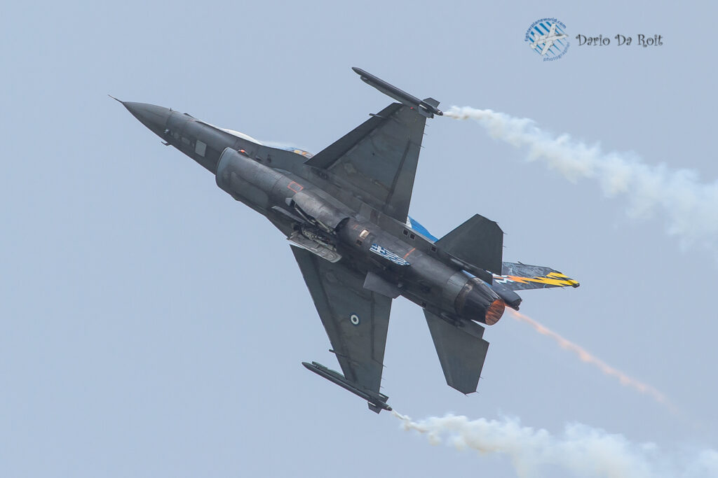 General Dynamics F-16C Fighting Falcon Block 52 Demo scheme for the 2016 till 2024 season Greece - Air Force