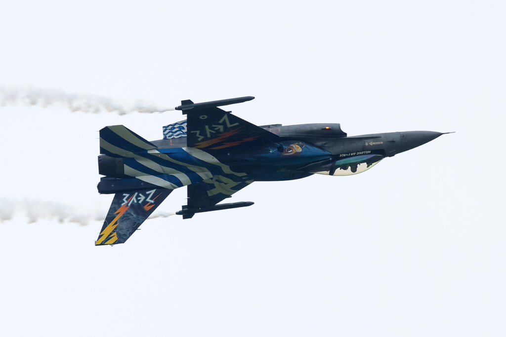 General Dynamics F-16C Fighting Falcon Block 52 Demo scheme for the 2016 till 2024 season Greece - Air Force