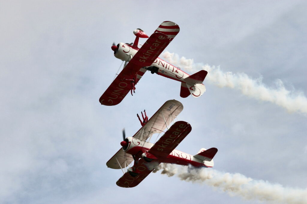 Boeing PT-17 Kaydet  Aerosuperbatics Team Guinot