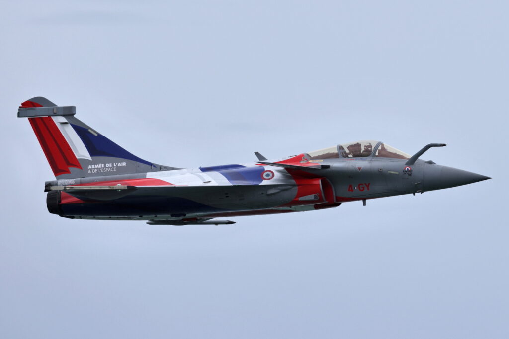Dassault Rafale C France - Air Force Display team colours for 2024.