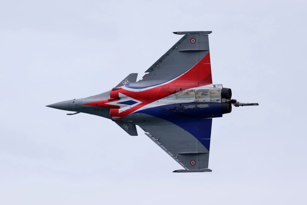 Dassault Rafale C France - Air Force Display team colours for 2024.