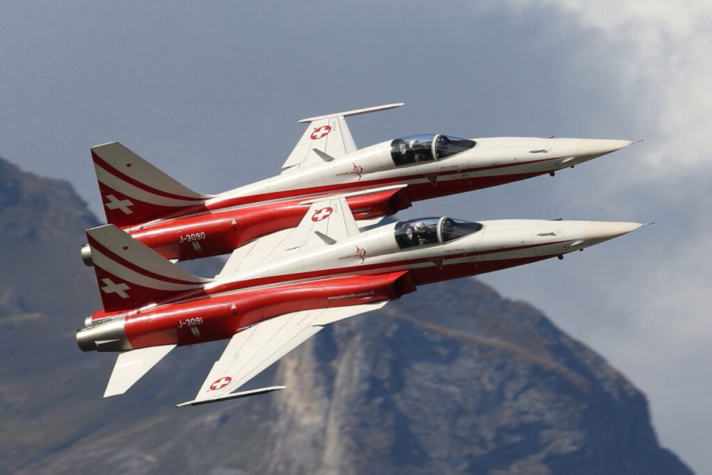 Northrop F-5E Tiger II &quot;Patrouille de Suisse&quot; Switzerland - Air Force
