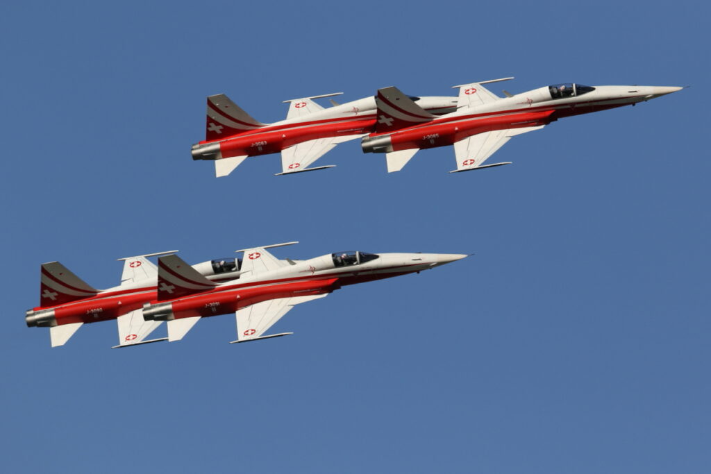 Northrop F-5E Tiger II &quot;Patrouille de Suisse&quot; Switzerland - Air Force