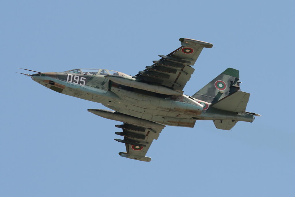 Sukhoi Su-25UB Frogfoot Bulgaria - Air Force