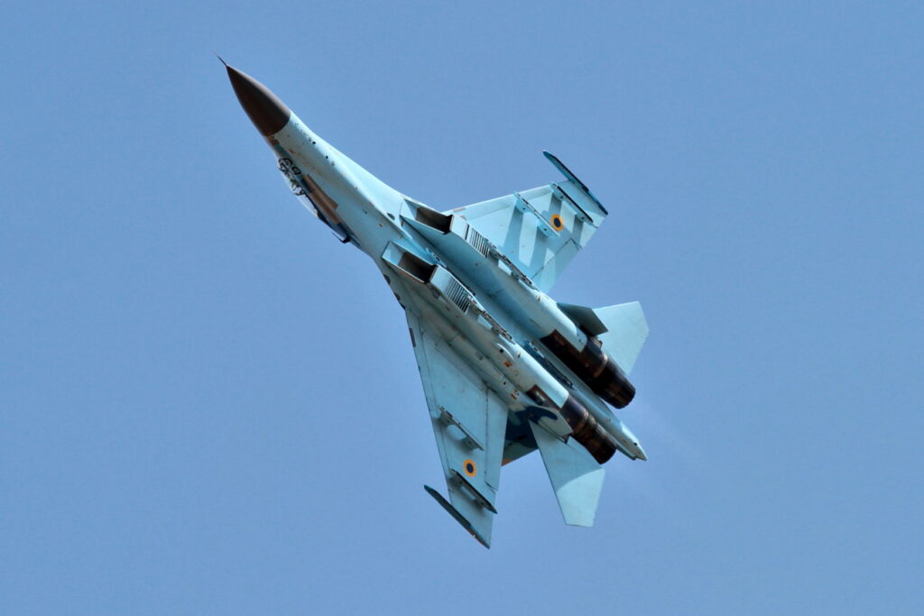 Sukhoi Su-27UB Flanker C Ukraine - Air Force