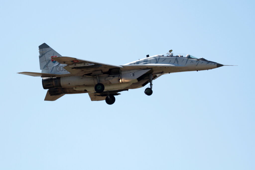 Mikoyan-Gurevich MiG-29UBS Fulcrum B Slovakia - Air Force
