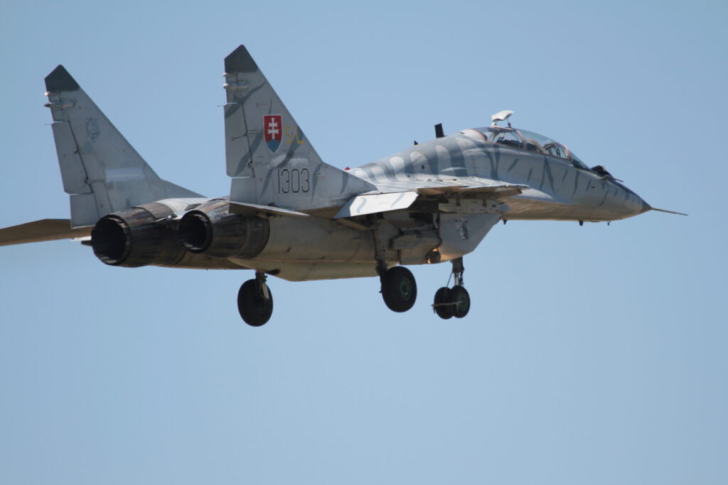 Mikoyan-Gurevich MiG-29UBS Fulcrum B Slovakia - Air Force