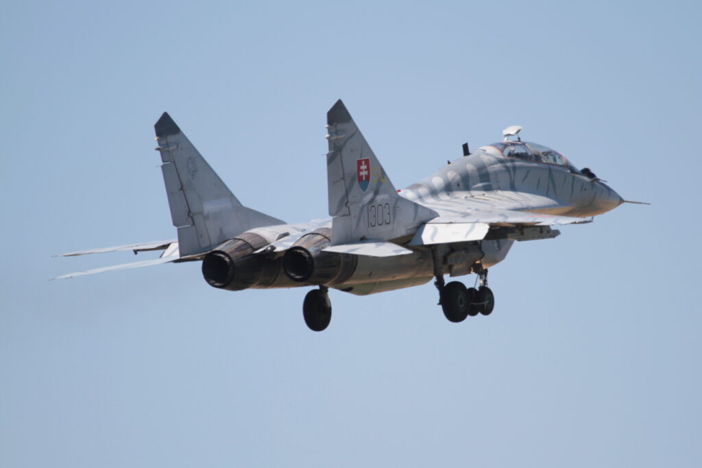 Mikoyan-Gurevich MiG-29UBS Fulcrum B Slovakia - Air Force