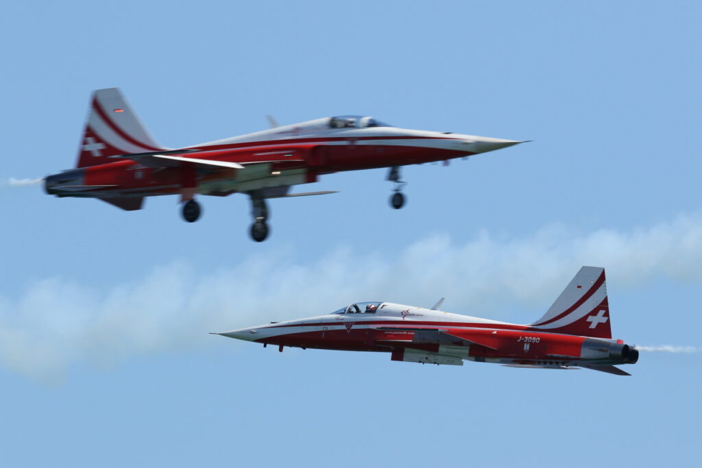 Northrop F-5E Tiger II &quot;Patrouille de Suisse&quot; Switzerland - Air Force
