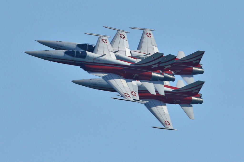 Northrop F-5E Tiger II &quot;Patrouille de Suisse&quot; Switzerland - Air Force