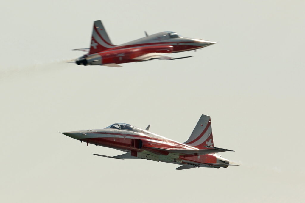 Northrop F-5E Tiger II &quot;Patrouille de Suisse&quot; Switzerland - Air Force