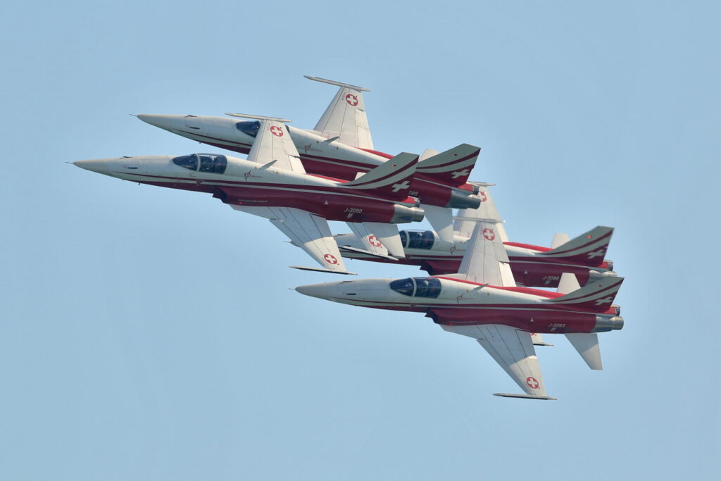 Northrop F-5E Tiger II &quot;Patrouille de Suisse&quot; Switzerland - Air Force