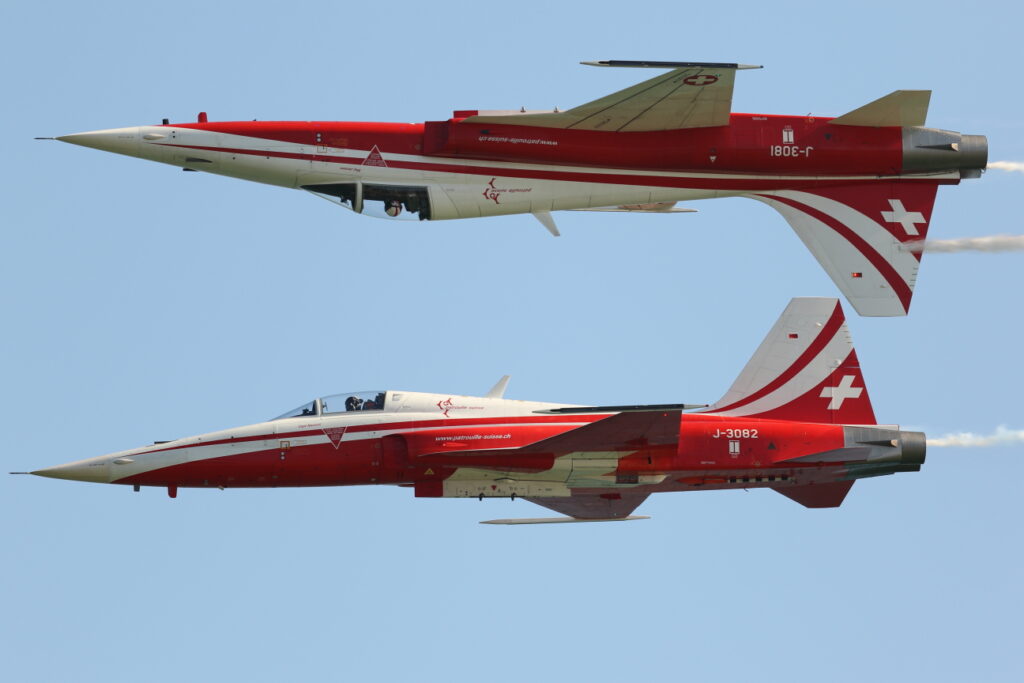 Northrop F-5E Tiger II &quot;Patrouille de Suisse&quot; Switzerland - Air Force